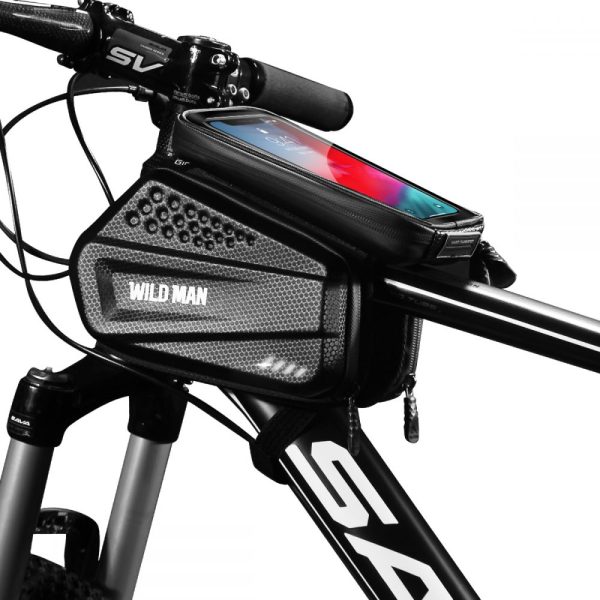 SAKWA WILDMAN HARDPOUCH BIKE MOUNT XXL BLACK